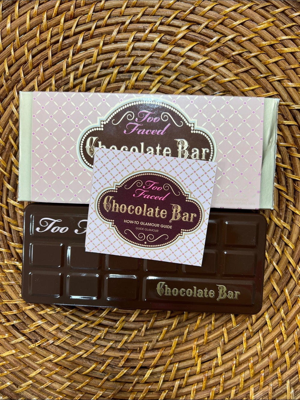 Too Faced “Chocolate Bar” Eyeshadow Palette in Brown, Pink, Purple & Gold Tones